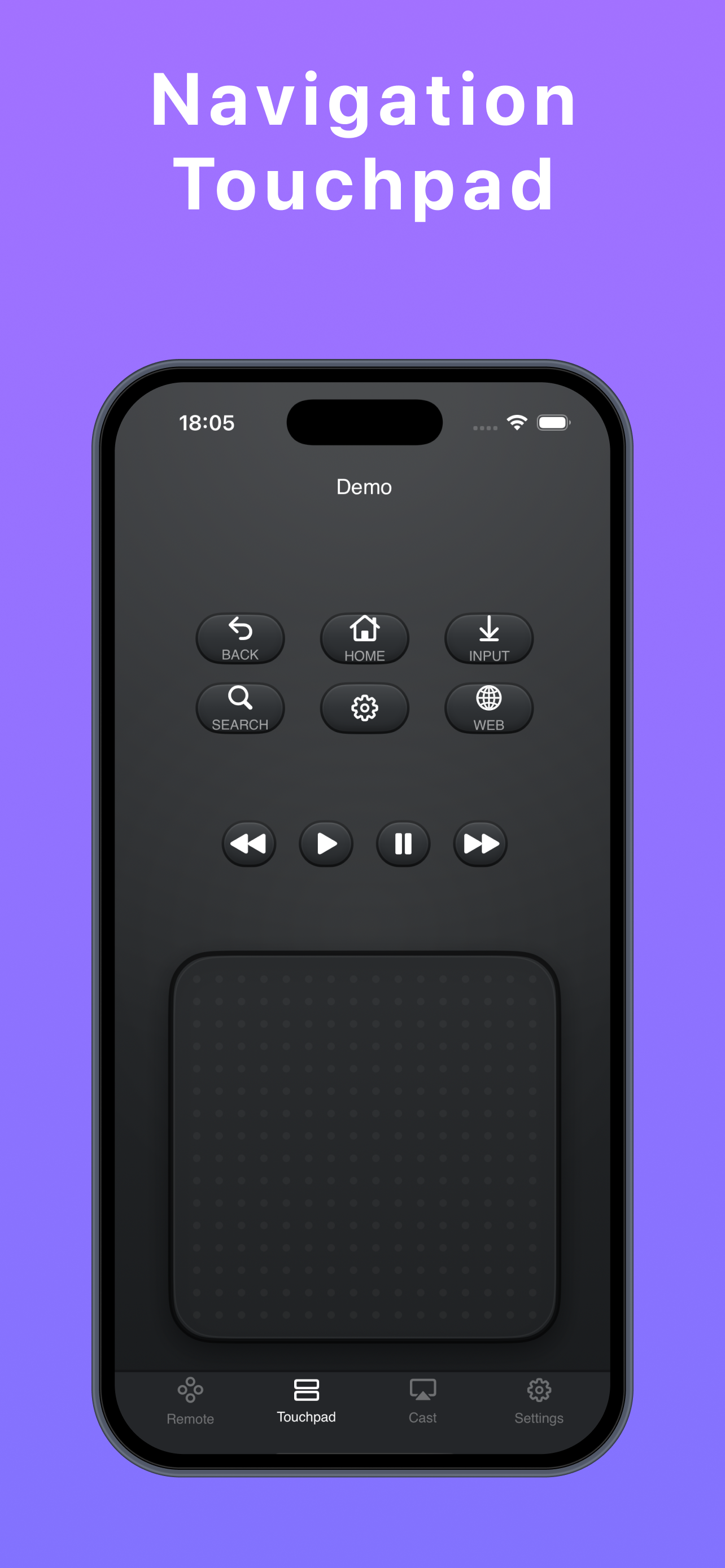 Remote Control app screenshot 2