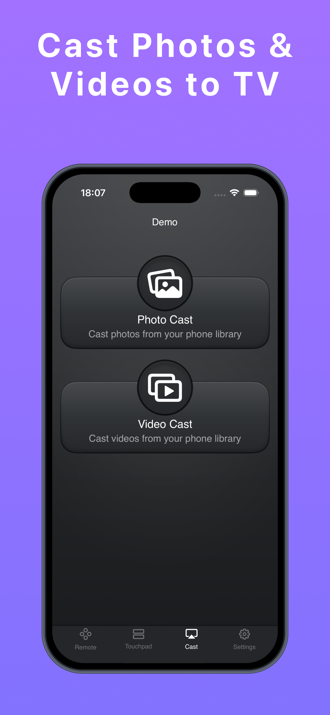 Remote Control app screenshot 3